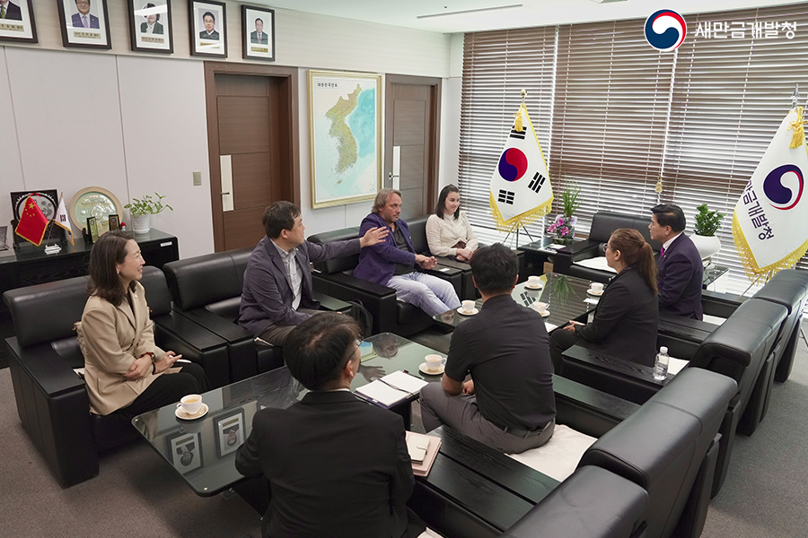 네덜란드 기업청 새만금 방문(2025.05.14.)